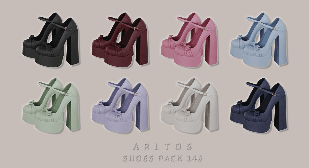 Галерея мода Туфли Shoes Pack 148 #1